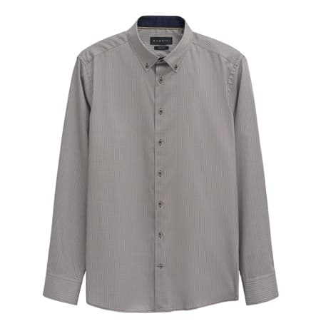 Bugatti Bugatti Casual Print Shirt - Beige - M