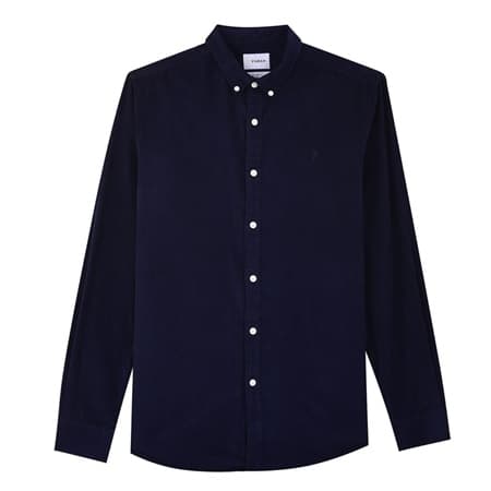 Farah Fontella Corduroy Shirt - Navy - XL