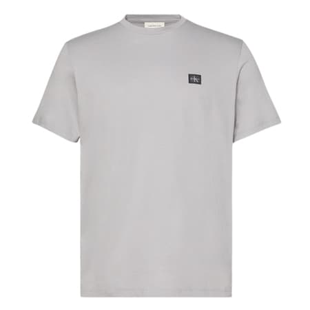 Calvin Klein Jeans Badge Jersey T-Shirt - Grey - XL