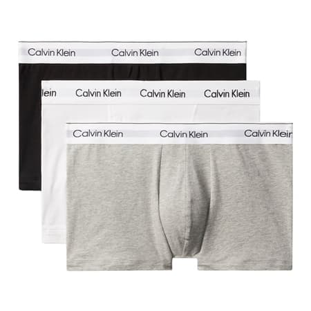 Calvin Klein 3 Pack Relaxed Dart Trunks - Multi - XL