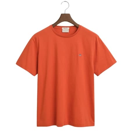 Gant Regular Shield T-Shirt - Deep Orange - XL