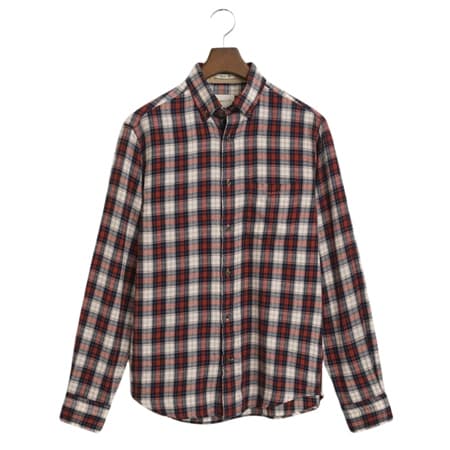 Gant Windblown Flannel Check Shirt - Multi - 2XL