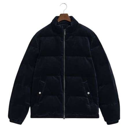 Gant Cord Puffer Jacket - Navy - XL