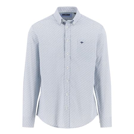 Fynch Hatton Seasonal Combi Print Button Down Shirt - Green - M