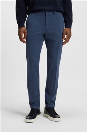Boss H-Kaiton Stretch Cotton Chinos - Blue - 38/30
