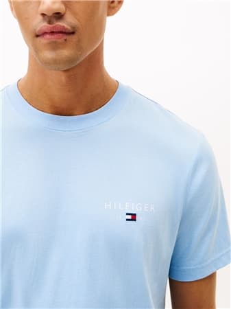 Tommy Hilfiger Brand Love Small Logo T-shirt - Blue - XL