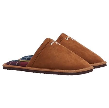 Barbour Everitt Mule Slipper - Brown - 45