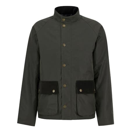 Barbour Cordhill Wax Jacket - Green - XL