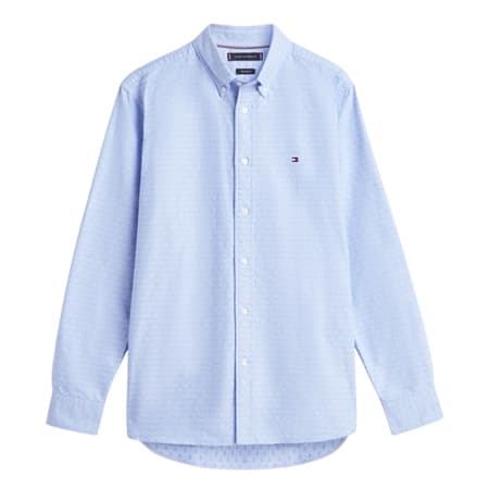 Tommy Hilfiger Oxford Dobby Oxford Shirt - Blue - XL