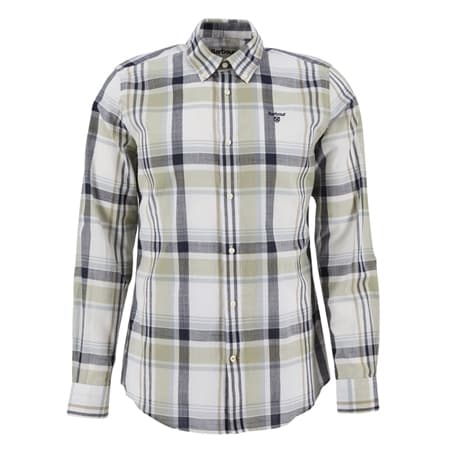 Barbour Kidd Tailored Shirt - Green - XL