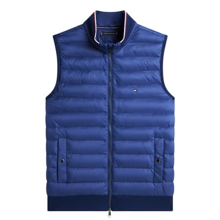 Tommy Hilfiger Mix Media Essential Gilet - Navy - XL