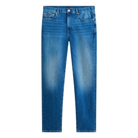 Tommy Hilfiger Denton Whiskered Slim Straight Jeans - Blue - 40/32