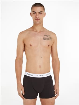 Calvin Klein Ck 3 Pack Nos Trunk - Black - S