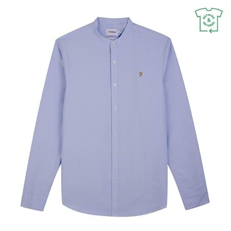 Farah Brewer Grandad - Blue - S