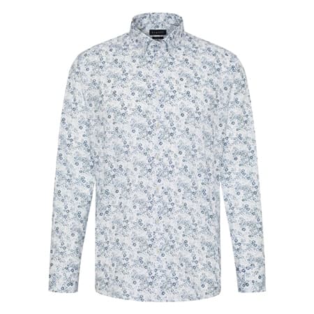 Bugatti Casual Printed Shirt - Mint - L