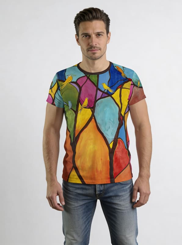 T Shirt Herren BIRDMAN von GERMENS