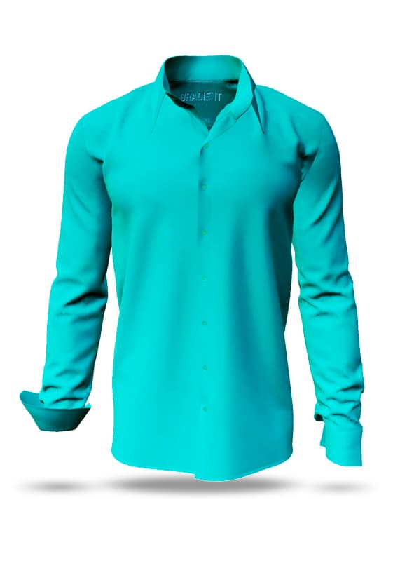 Hemden Herren GRADIENT AQUA von GERMENS