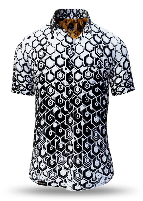 Hemd für den Sommer HEXAGON ONYX von GERMENS