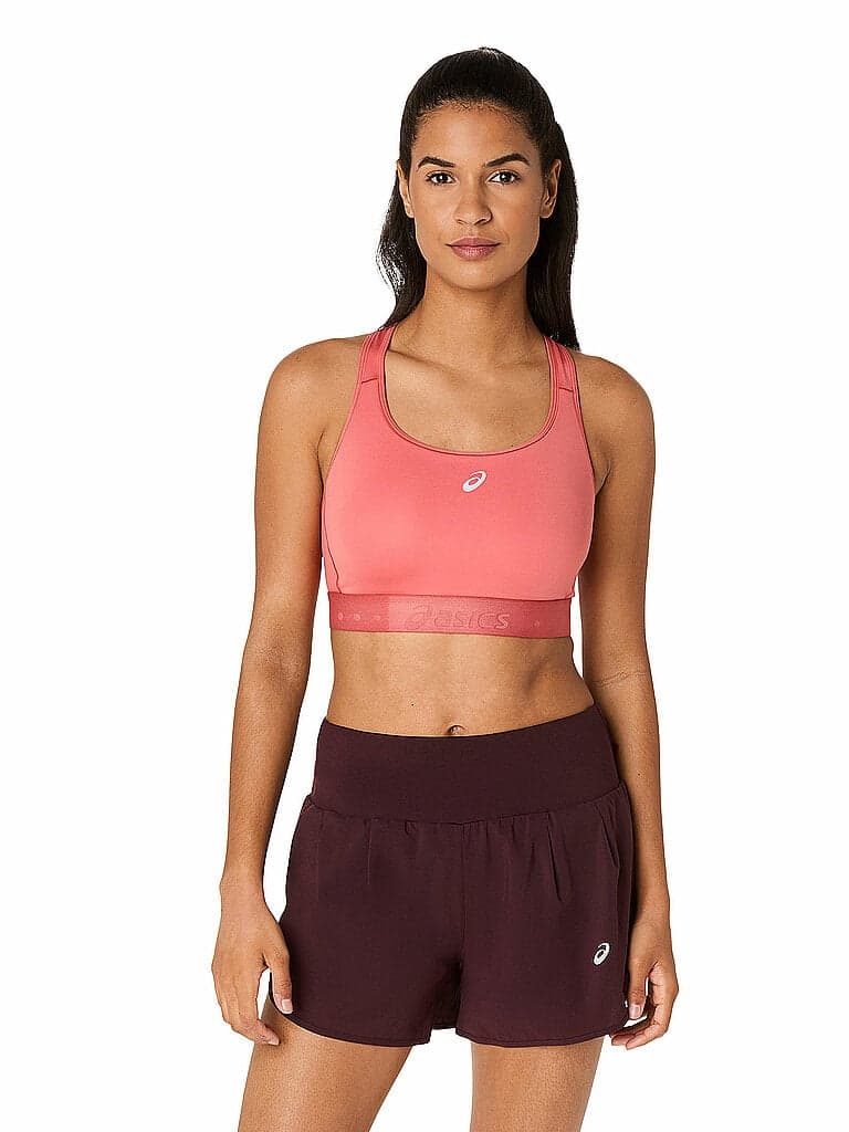 ASICS Damen Sport-BH Compression High Support koralle | S