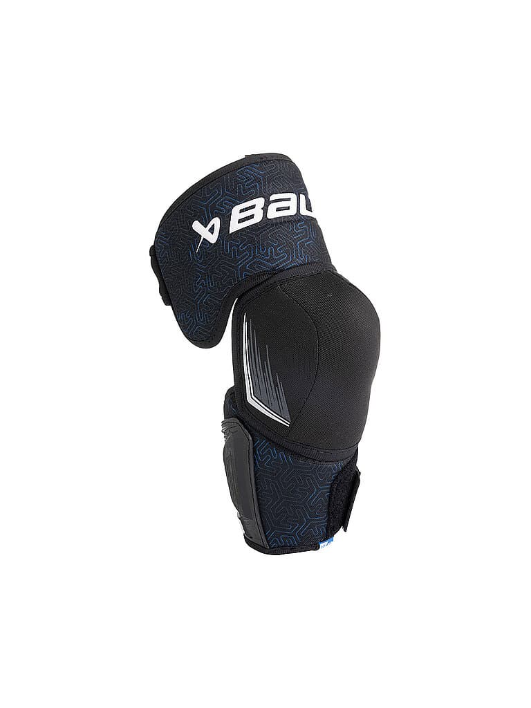 BAUER Jugend Eishockey Ellenbogenschutz X 2.0 schwarz | L/26-29CM