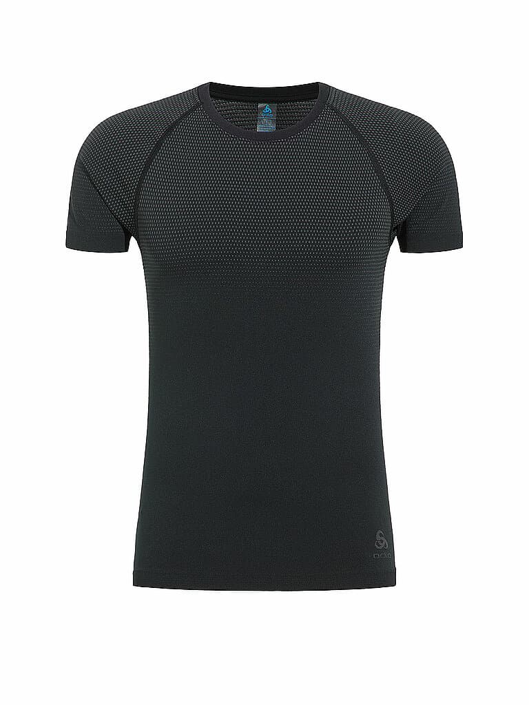 ODLO Herren Laufwäsche Shirt Performance Light Base Layer  schwarz | L