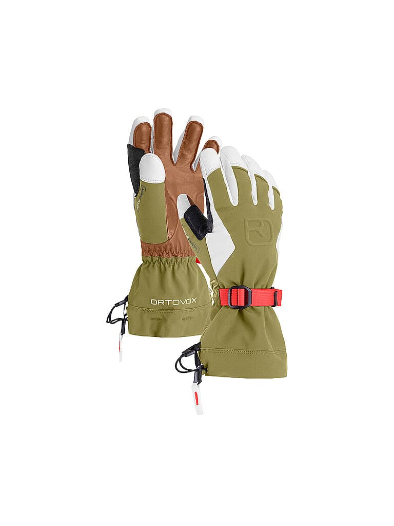 ORTOVOX Damen Handschuhe Merino Freeride olive | S