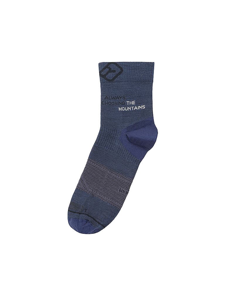 ORTOVOX Herren Socken Alpine Light Quarter Low blau | 45-47