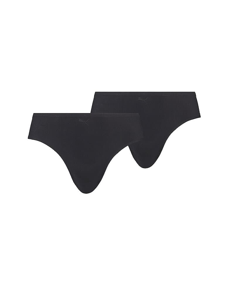 PUMA Damen Höschen Brief One Size 2er Pkg. schwarz