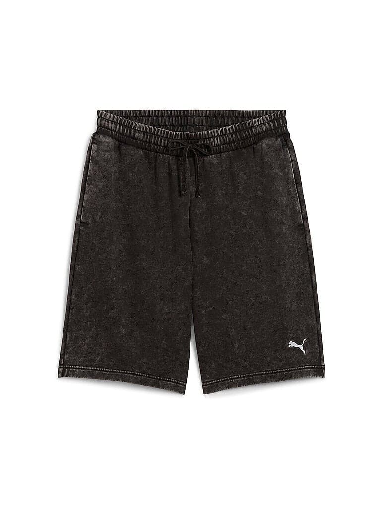 PUMA Herren Shorts ESS ELEVATED Relaxed Wash  schwarz | XXL