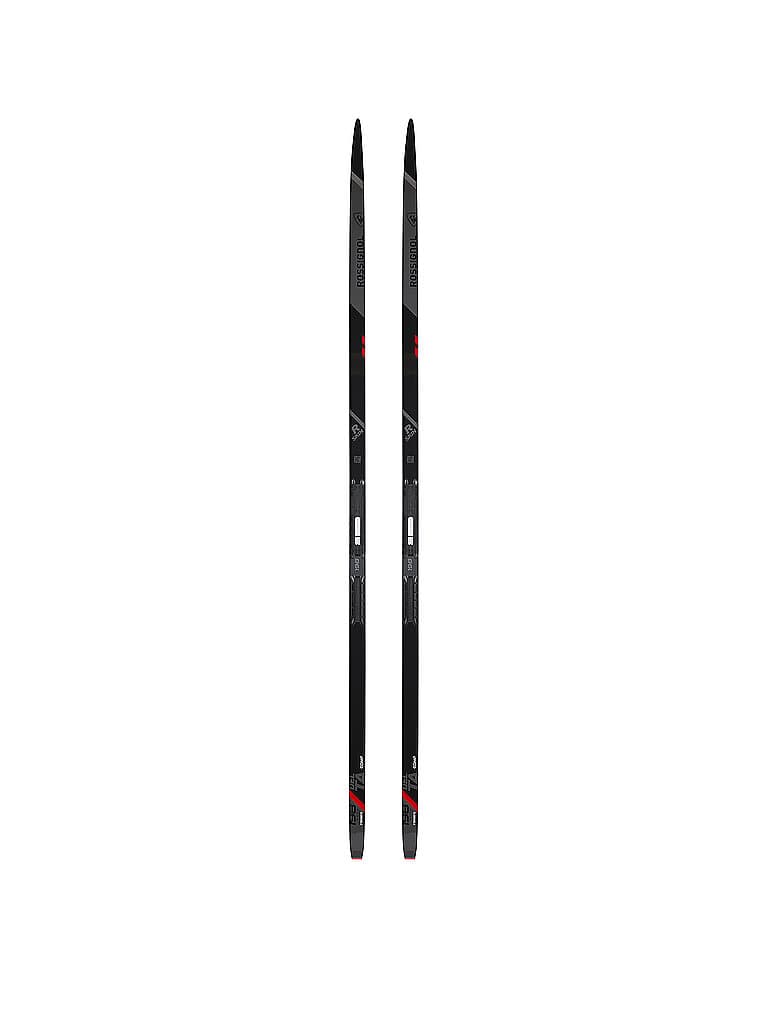 ROSSIGNOL Langlaufski Set Classic Delta Comp R-Skin Stiff + BDG Race Classic schwarz | 208