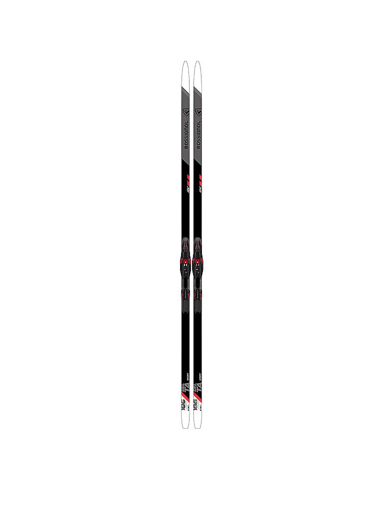 ROSSIGNOL Langlaufski Set Skating Delta Sport Skating IFP + BDG Race Skate schwarz | 192