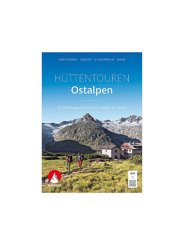 ROTHER Wanderkarte Hüttentouren Ostalpen keine Farbe