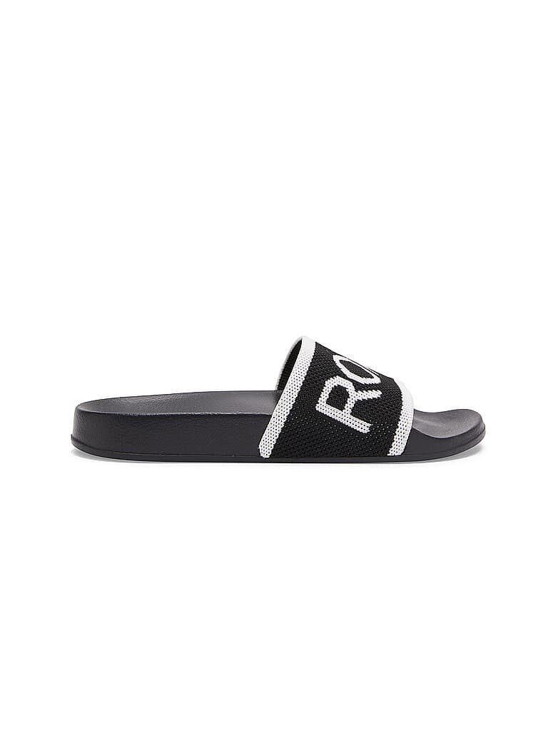 ROXY Damen Badepantoffeln Slippy Knit schwarz | 41