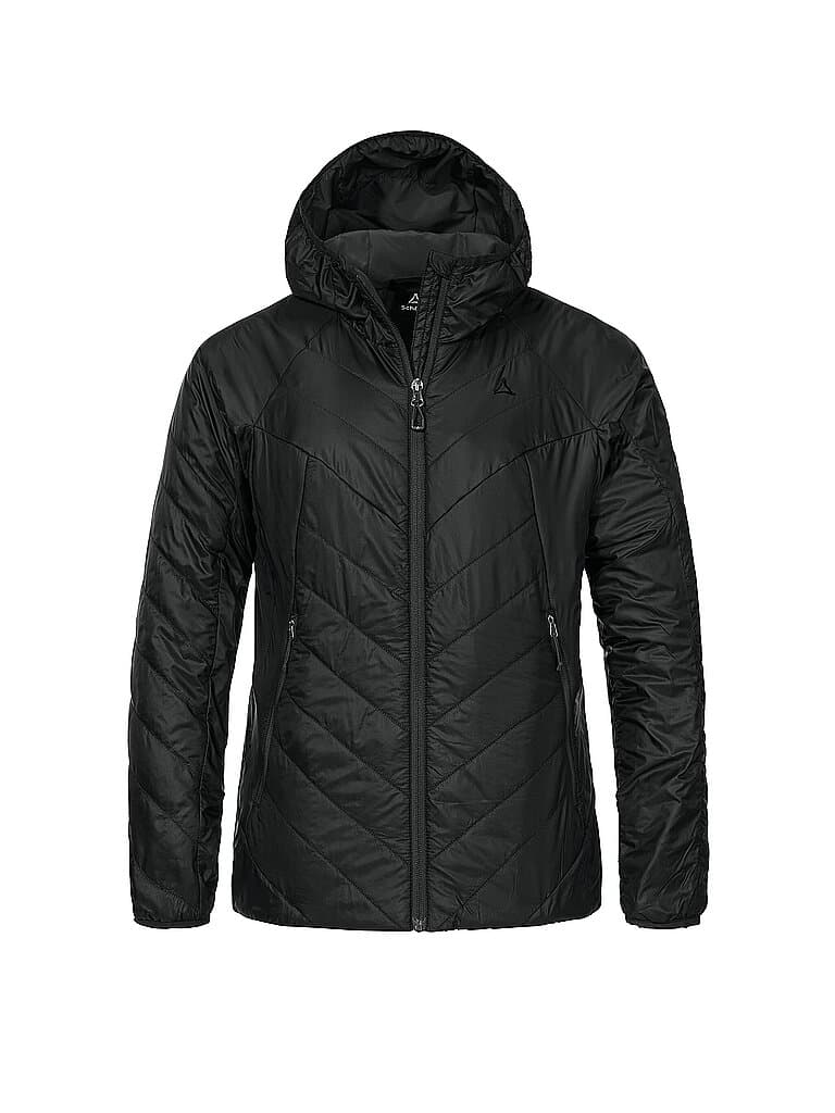 SCHÖFFEL Damen Isojacke Cascata Hoodie schwarz | 44