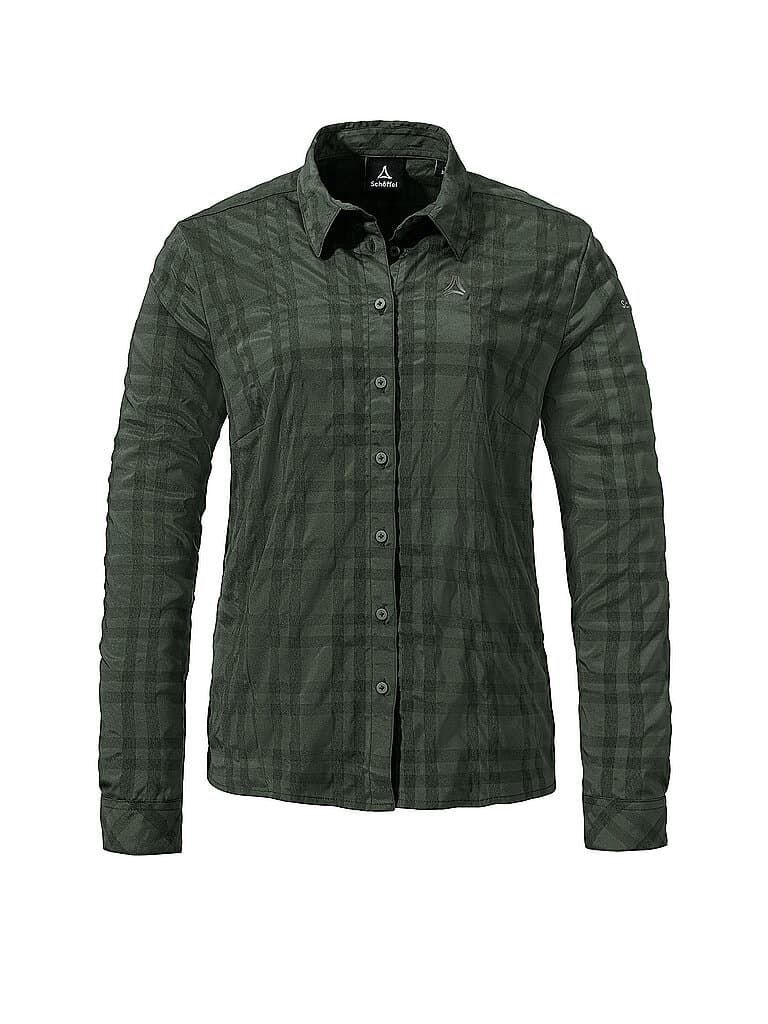 SCHÖFFEL Damen Bluse Yekuro dunkelgrün | 46