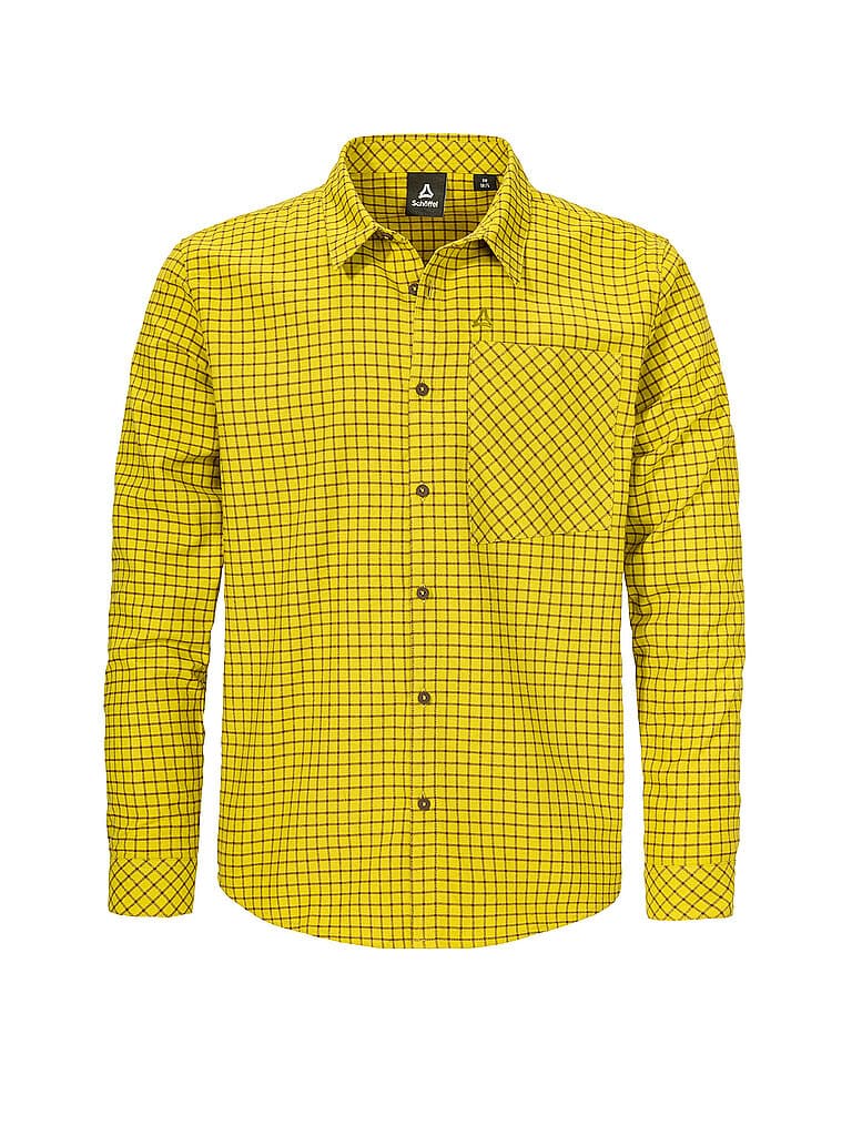 SCHÖFFEL Herren Hemd Boyoma gold | 58