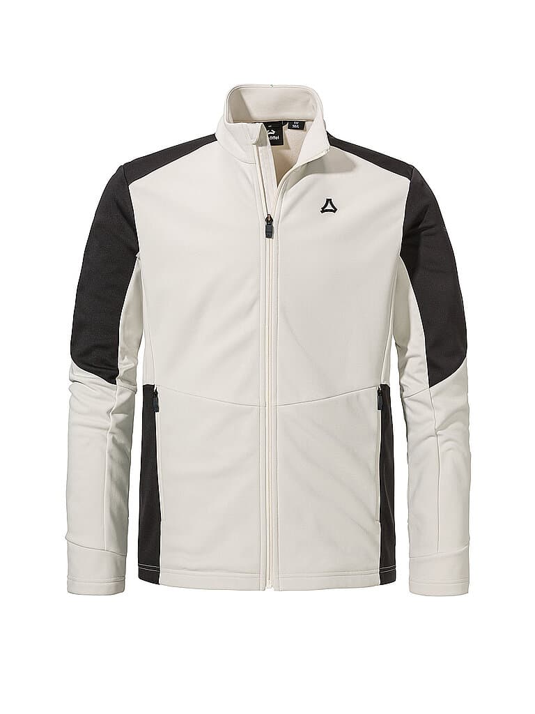 SCHÖFFEL Herren Unterzieh Zipshirt Style Pontre Fleece weiss | 50