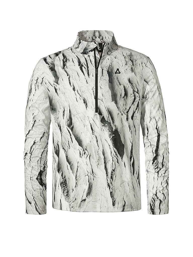 SCHÖFFEL Herren Unterzieh Zipshirt Schöffel x Tom Hegen weiss | 52