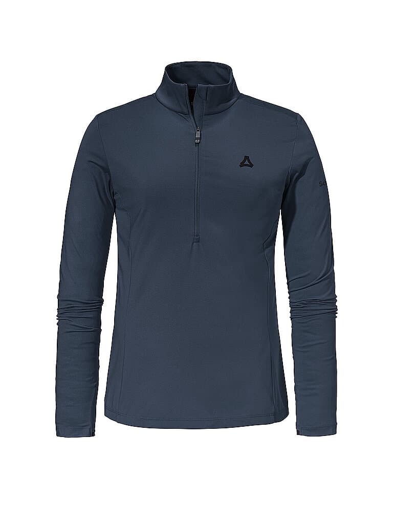 SCHÖFFEL Damen Unterzieh Zipshirt Style Pine dunkelblau | 46