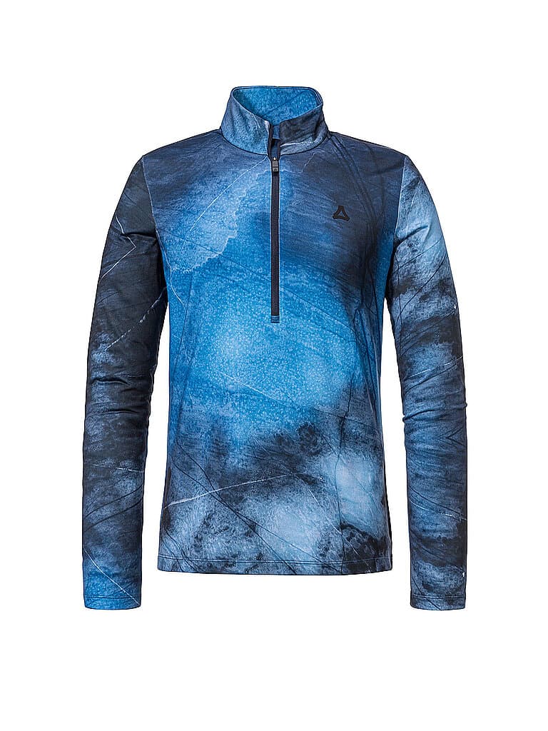 SCHÖFFEL Damen Unterzieh Zipshirt Schöffel x Tom Hegen dunkelblau | 44