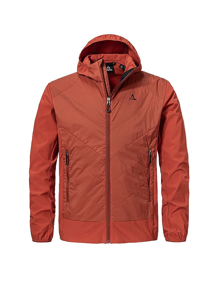 SCHÖFFEL Herren Hybridjacke Blaueis Hoodie kupfer | 54