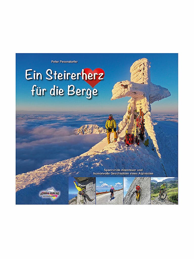 SCHALL Wanderkarte Ein Steirerherz für die Berge keine Farbe