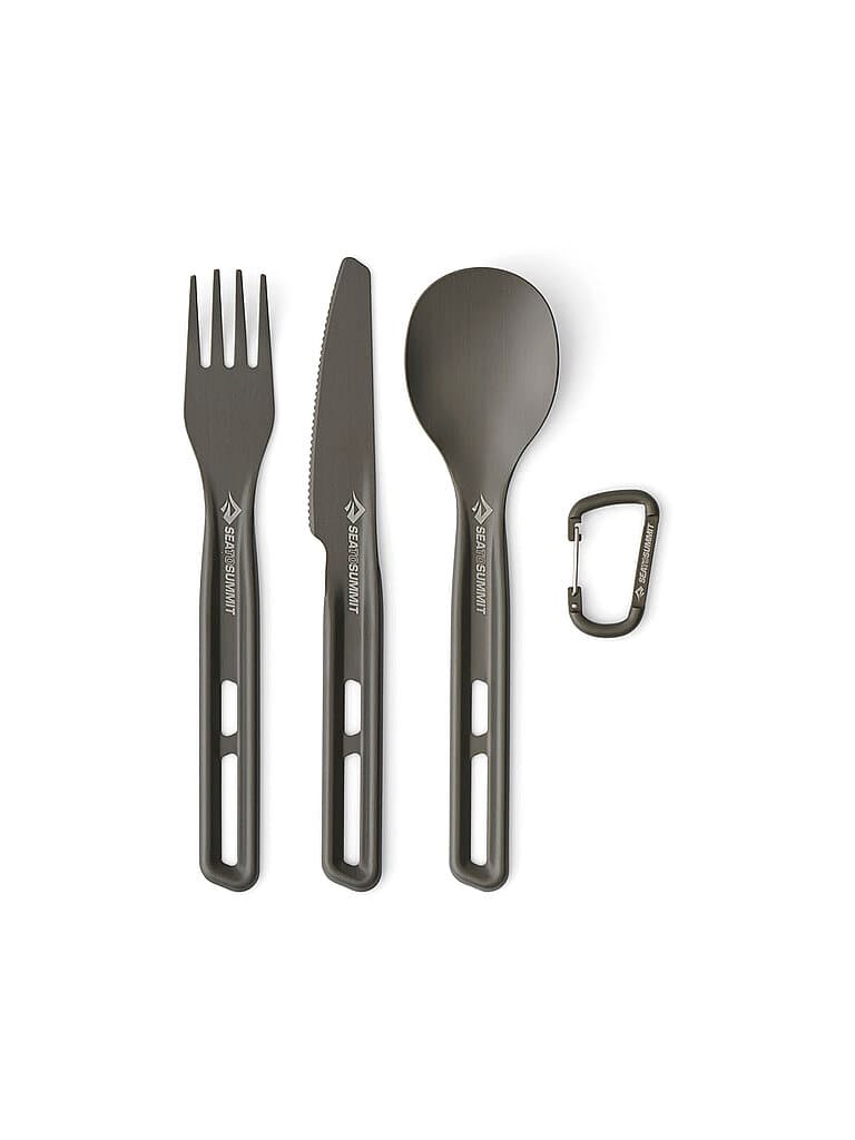SEA TO SUMMIT Campingbesteck Frontier Cutlery 3er Set grau