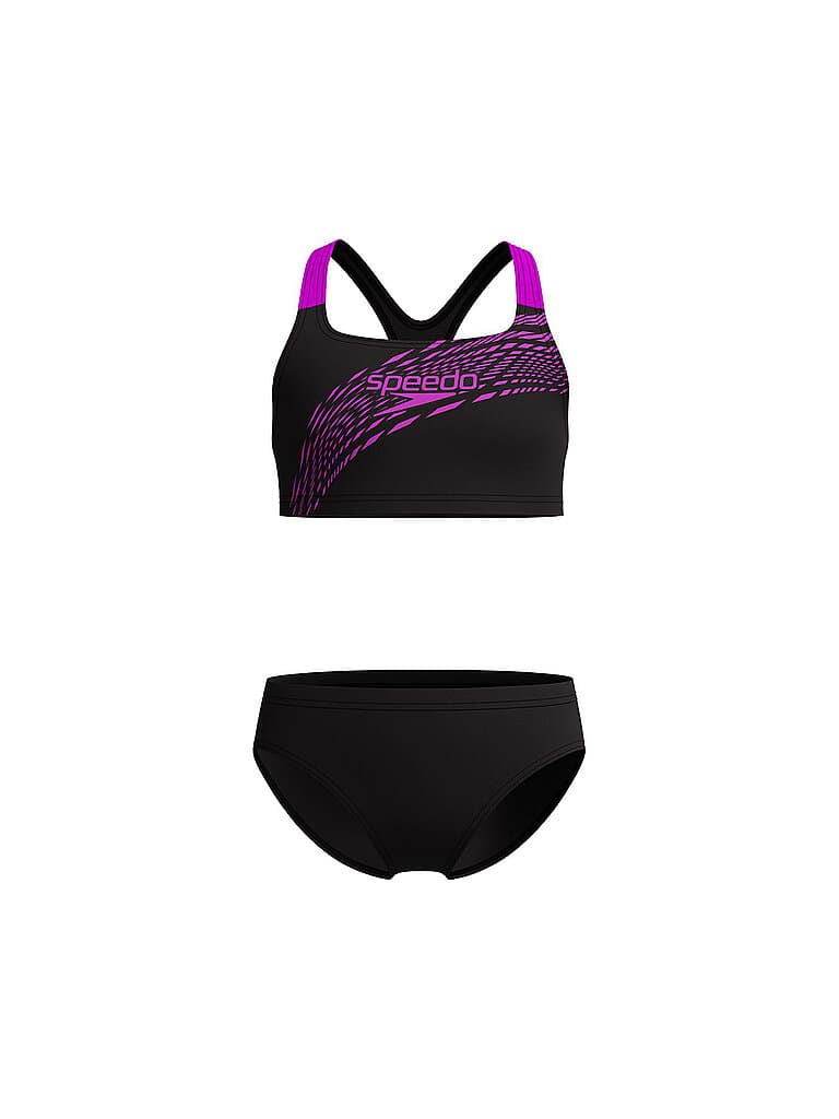 SPEEDO Mädchen Bikini Medley Logo lila | 176