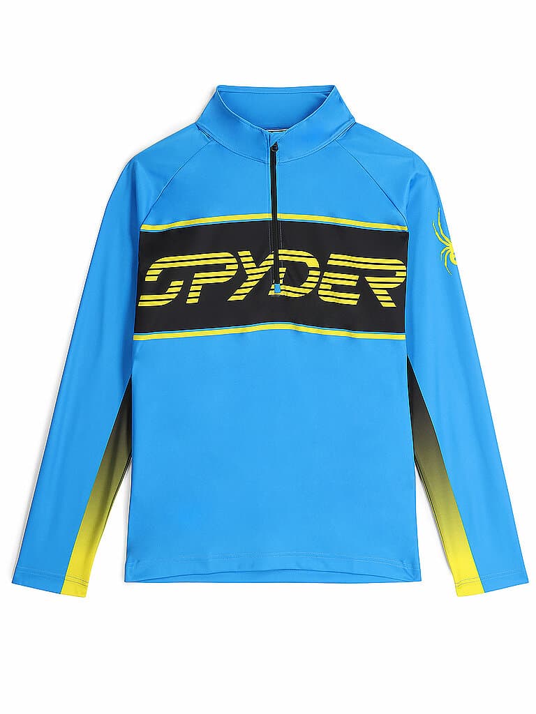 SPYDER Herren Unterzieh Zipshirt Paramount blau | XL