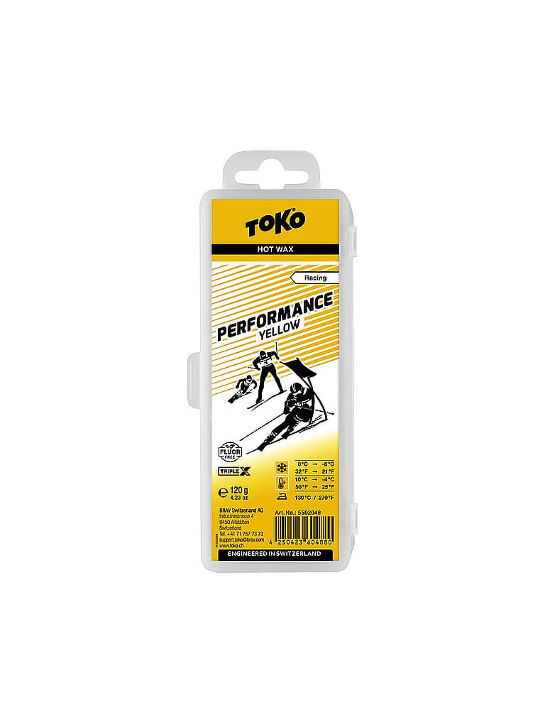 TOKO Skiwachs Performance Yellow keine Farbe
