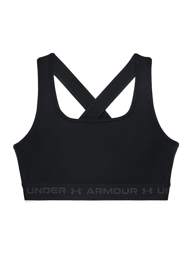 UNDER ARMOUR Damen Sport-BH Armour® Crossback Medium Support schwarz | L
