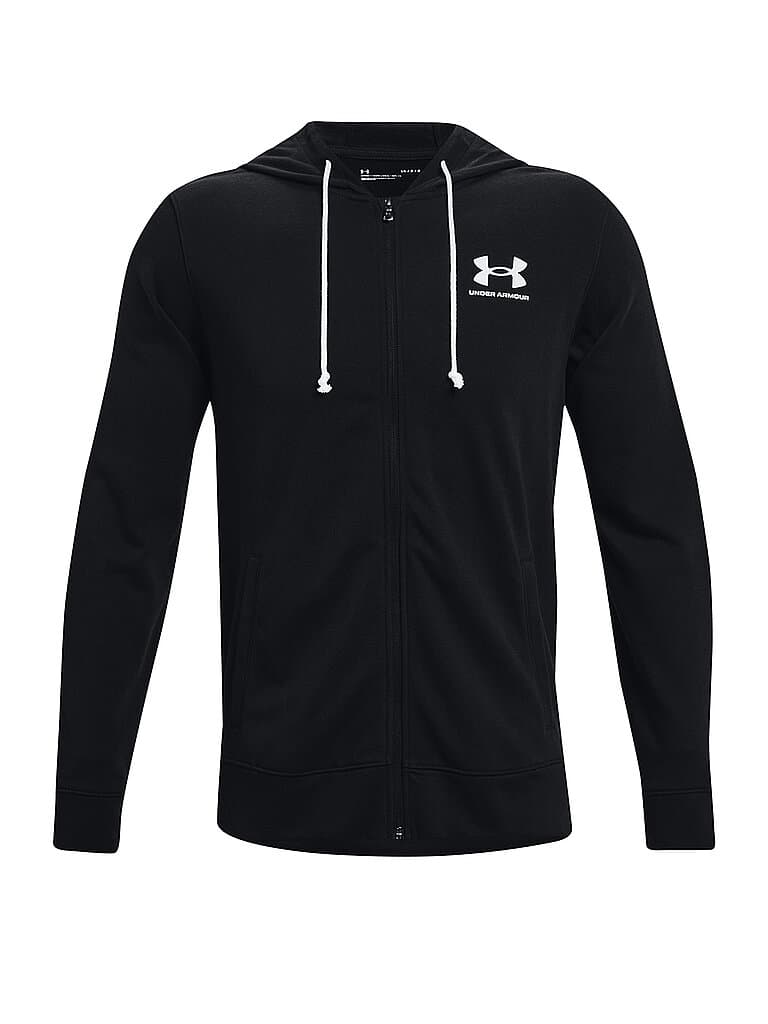 UNDER ARMOUR Herren Kapuzenpullover UA Rival Terry schwarz | XXL