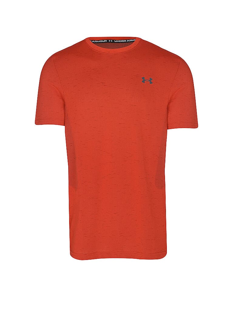 UNDER ARMOUR Herren Fitnessshirt UA Vanish Seamless orange | XXL