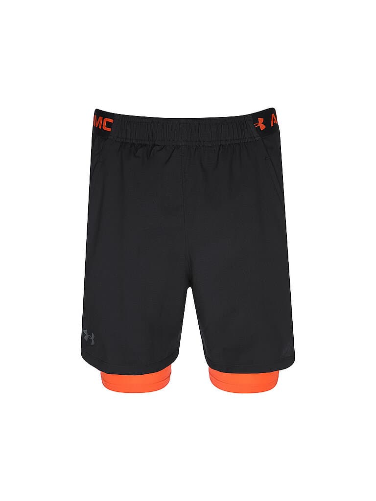 UNDER ARMOUR Herren Fitnessshort UA Vanish Woven 2-in-1 schwarz | XXL